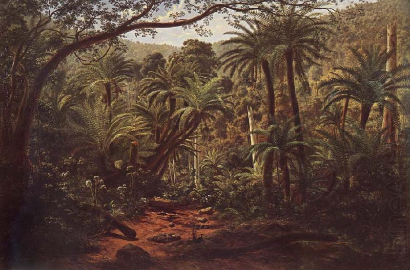Fentree Gully in the Dandenong Ranges, Eugene Guerard